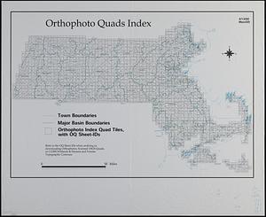 Orthophoto quads index