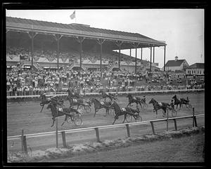 Harness racing at Rockingham, N.H.