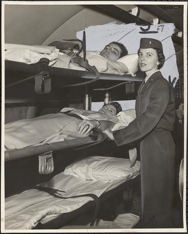 Capt. Edna Manter of Hillcrest rd., Newton and Air Force nurse