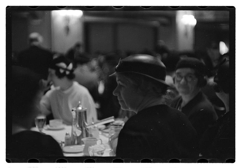 Mrs. Cecil R. Nickolls, at Youth Conference - Hotel Statler