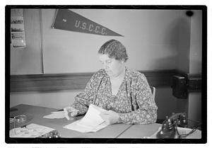 Mrs. Lauretta G. Bresnahan, head of Mass C.C.C.