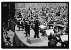 Balokovic violins with Boston Symphony, Koussevitzky conducting