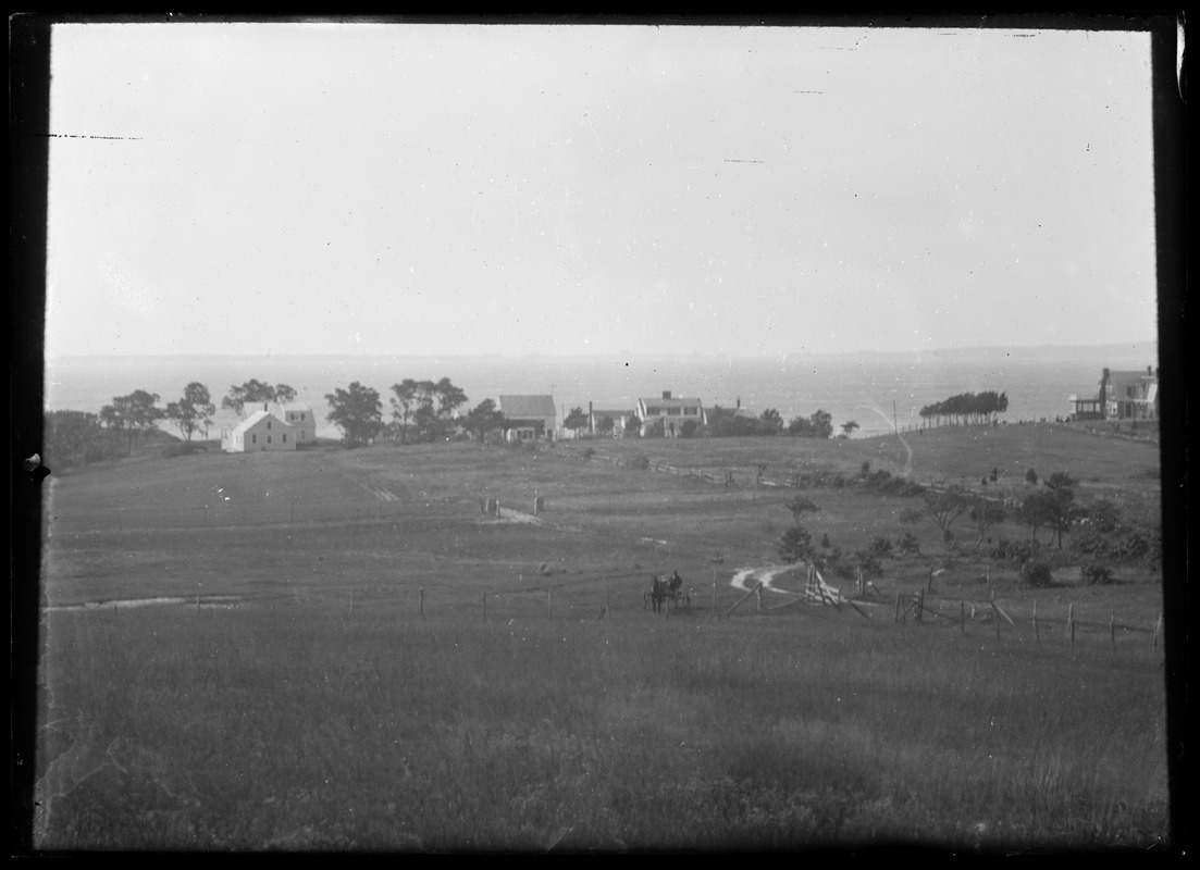 Seashore 3 houses. Chilmark? Digital Commonwealth