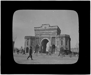 Turkey. Constantinople. Gate at War Department