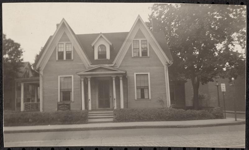 "Peter Parley's" House, Jamaica Plain