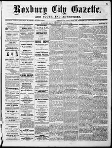 Roxbury City Gazette and South End Advertiser, June 30, 1864