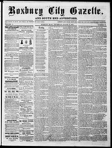 Roxbury City Gazette and South End Advertiser, August 17, 1865