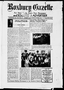 Roxbury Gazette and South End Advertiser, October 03, 1952