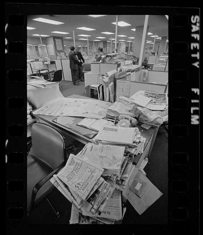 Boston Globe classified advertising department, Dorchester