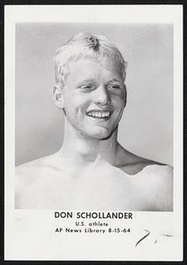 Don Schollander U.S. athlete.