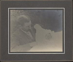 Charles Edwin Bardwell with son Fred W. Bardwell