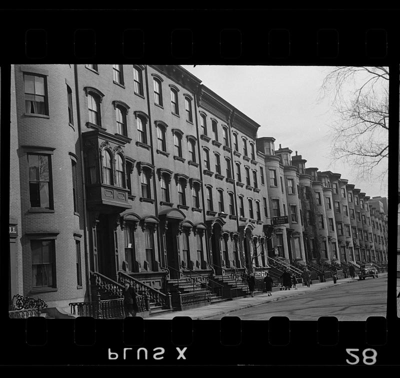 Massachusetts Avenue, Boston, Massachusetts, between Washington Street and Harrison Avenue