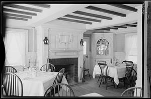 Dining room, Wayside Inn, Sudbury