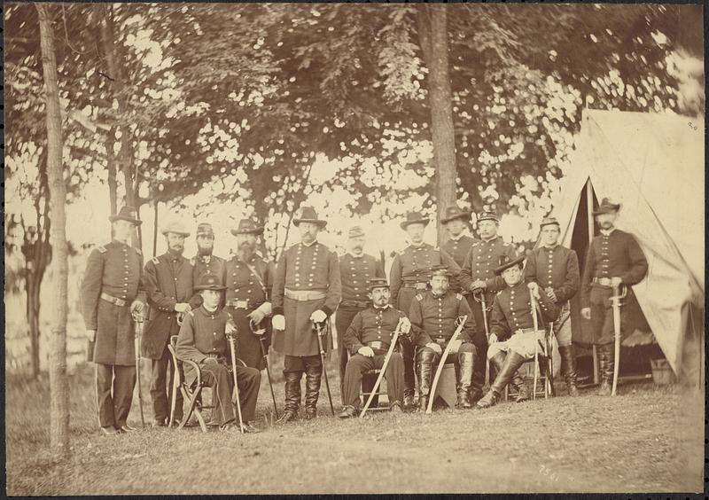 General W. H. French and staff