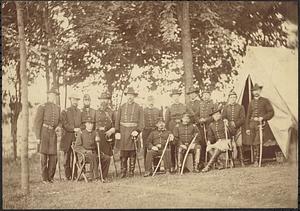 General W. H. French and staff