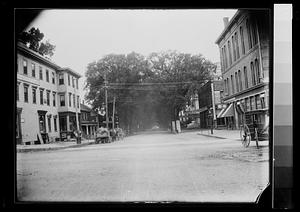 West Central Street, looking west from intersection with Main St.