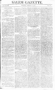 The Salem Gazette