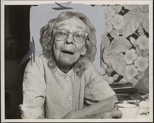 Mrs. Jean Allen, fleeced by 7 youths in Brighton
