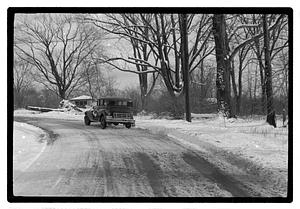 Snowy road