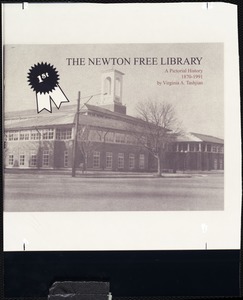 Newton Free Library, Newton, MA. Communications & Programs Office. Cover shot, Virginia Tashjian's book