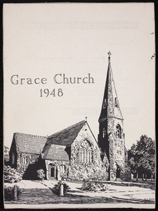 Churches. Newton, MA. Grace Church, Newton Corner, 1948