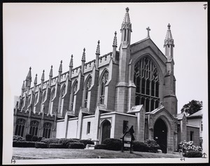 Churches. Newton, MA. Trinity Church