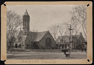 Churches. Newton, MA. First Baptist, Newton Centre