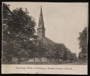 Churches. Newton, MA. Our Lady Help of Christians