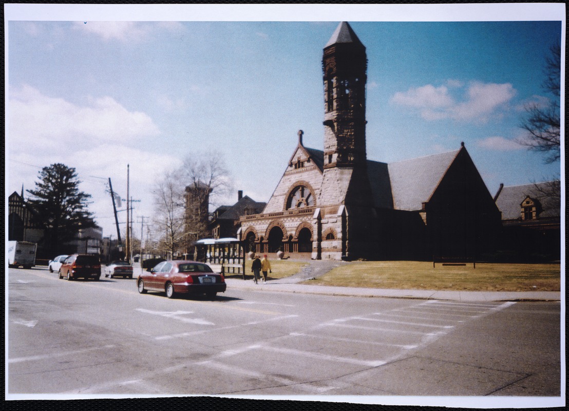 Churches. Newton, MA. First Baptist Church, Newton Centre