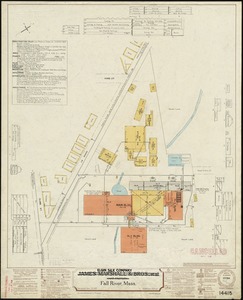 James Marshall & Bros., et al (Hat Factory), Fall River, Mass. [insurance map]