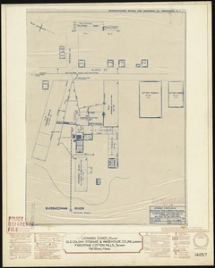 Leonard Chace (Owner), Old Colony Storage & Warehouse Co., Inc. (Lessee), Firestone Cotton Mills (Tenant), Fall River, Mass. [insurance map]