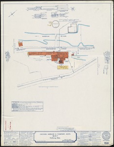 Crocker, Burbank & Company Ass'n. "Mill No. 4," Fitchburg, Mass. [insurance map]