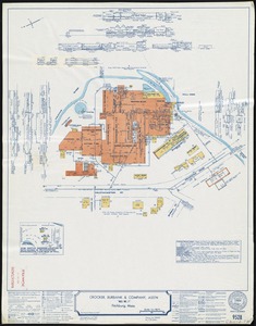 Crocker, Burbank & Company Ass'n., "Mill No. 7," Fitchburg, Mass. [insurance map]