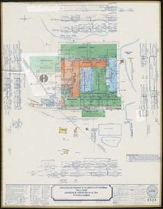 Crocker, Burbank & Co. Association (Bldg), "Mill No. 8," Johnson & Johnson, et al, Ten., Fitchburg Mass. [insurance map]