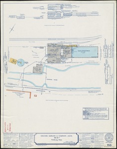 Crocker, Burbank & Company Ass'n. "Mill No. 9," Fitchburg, Mass. [insurance map]