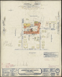 Independent Lock Company (Metal Working), Fitchburg, Mass. [insurance map]