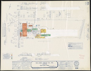 The Linen Thread Co., Inc. "Gloucester Mill," Gloucester, Mass. [insurance map]