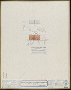 Hathaway Manufacturing Company, New Bedford, Mass. [insurance map]