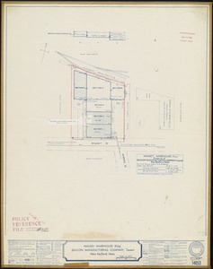 Nauset Warehouse (Bldg.), Beacon Manufacturing Company, Tenant, New Bedford, Mass. [insurance map]