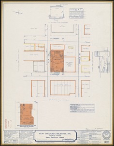 New England Theatres, Inc. "Olympia Theatre," New Bedford, Mass. [insurance map]