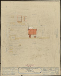 Old Colony Silk Mills Corporation "Potter Street Plant," (Silk Throwing), New Bedford, Mass. [insurance map]