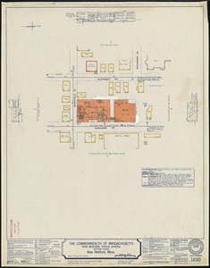 The Commonwealth of Massachusetts "New Bedford Textile School," (Cotton Cloth), New Bedford, Mass. [insurance map]