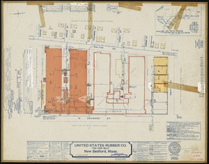 United States Rubber Co. (Fisk Cord Mills), New Bedford, Mass. [insurance map]
