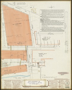 Whitman Mills (Cotton Mill), New Bedford, Mass. [insurance map]