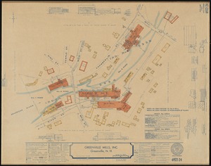 Greenville Mills, Inc., Greenville, N.H. [insurance map]