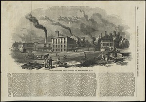 The Manchester Print Works, at Manchester, N.H.
