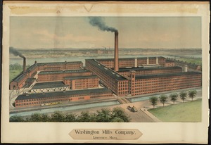 Washington Mills Company, Lawrence, Mass. [graphic]