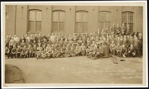 Pacific Mills Worsted Division, Repair Dept., Lawrence, Mass., 1927 [graphic]