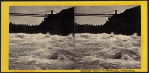 The rapids - below the suspension bridge - instantaneous