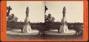 Ether Monument, Public Garden, Boston, Mass.